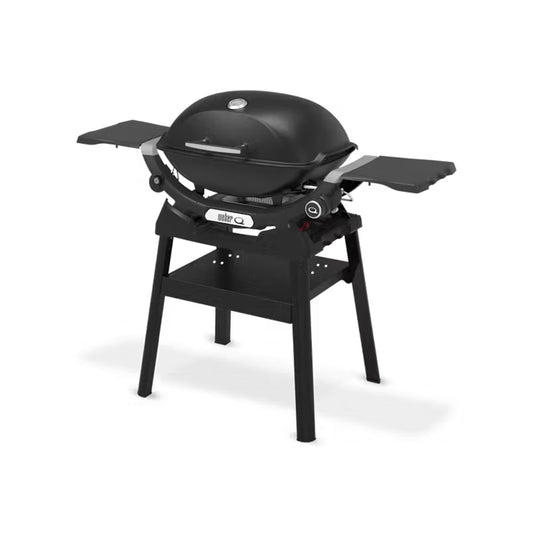 Weber Q 2200N Gas BBQ with Side Tables and Compact Stand