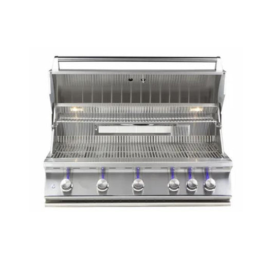Whistler Burford 5 Built-In Gas BBQ - Silver