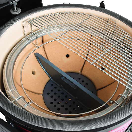Kamado Joe Big Joe II; Charcoal BBQ Grill Smoker
