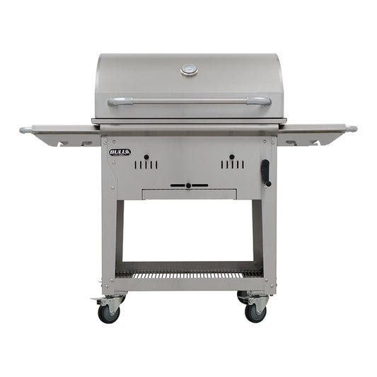 Bull BBQ Bison Charcoal 76cm BBQ - Stainless Steel Construction