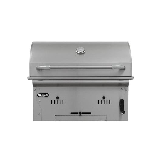 Bull BBQ Component Bison Built-in Charcoal BBQ Grill in Stainless Steel