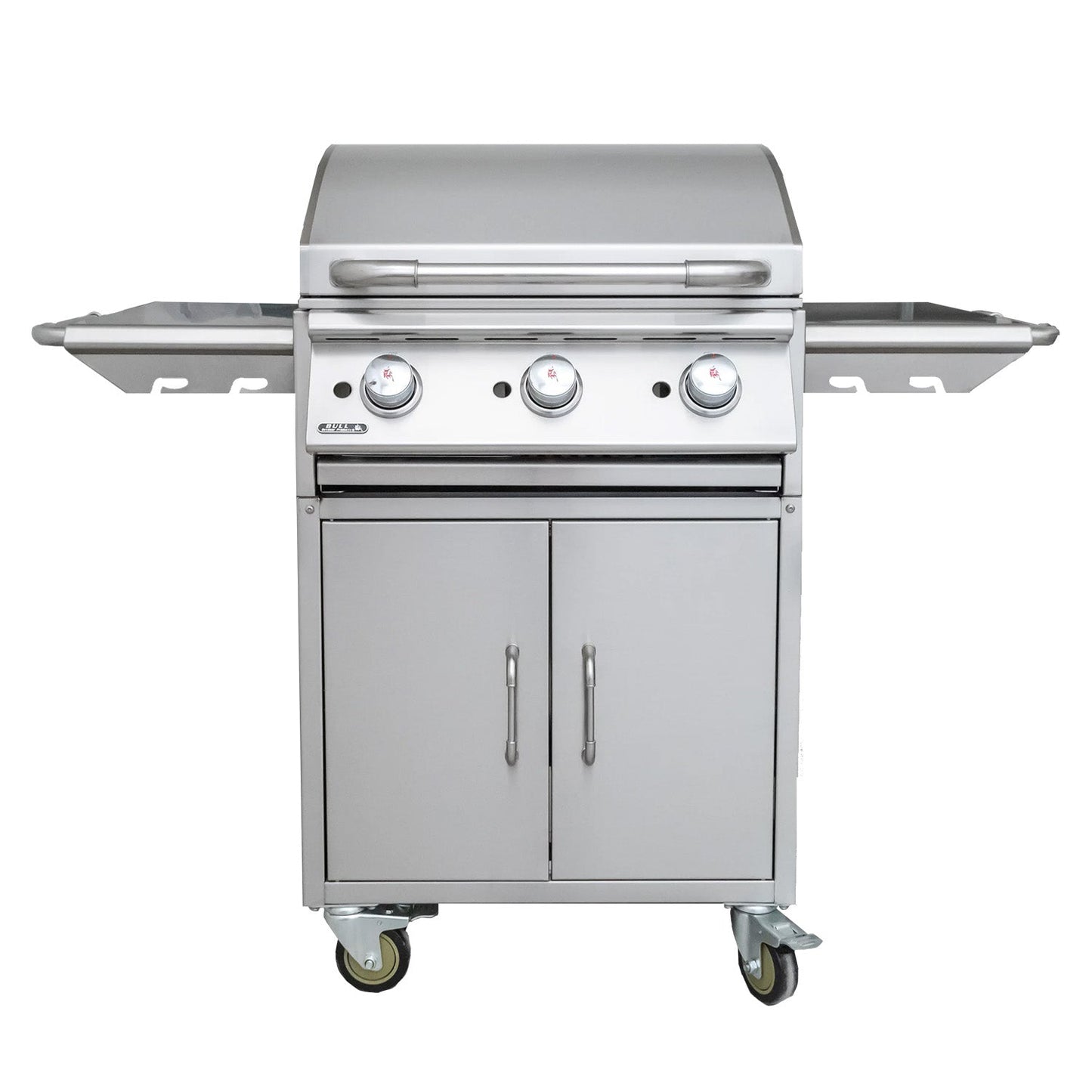 Bull BBQ Plancha Griddle 60cm Gas BBQ Cart - 3 Burners