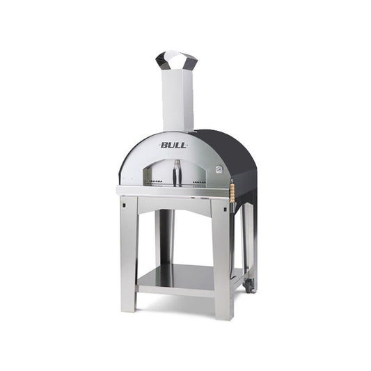 Bull BBQ Extra Large Pizza Oven & Cart - Wood Fired