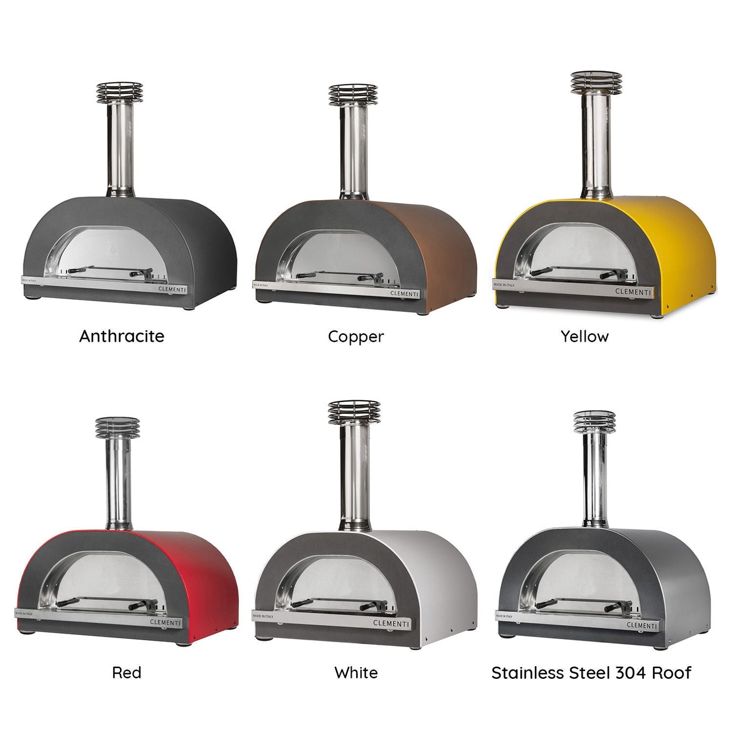 Clementi GOLD Wood Fired Pizza Oven - Small (60x60cm) - Free Tool Set Included