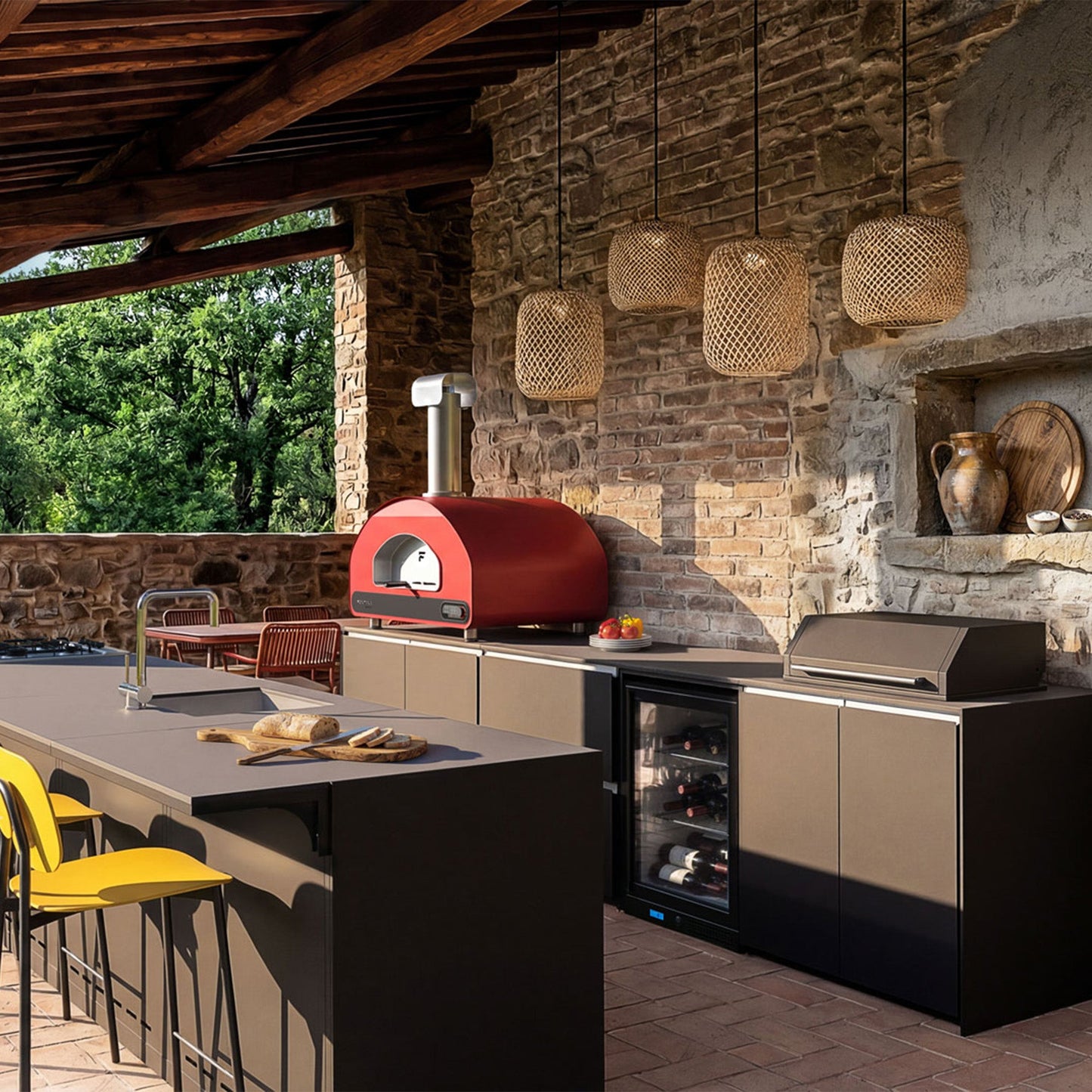 Fontana Ignes IGN-Flame MAX 5 Burner Gas BBQ – Modular Outdoor Kitchen