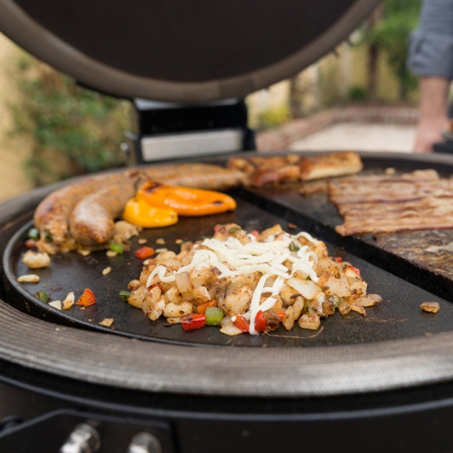 Kamado Joe Classic II Charcoal Grill With Pathfinder Pack
