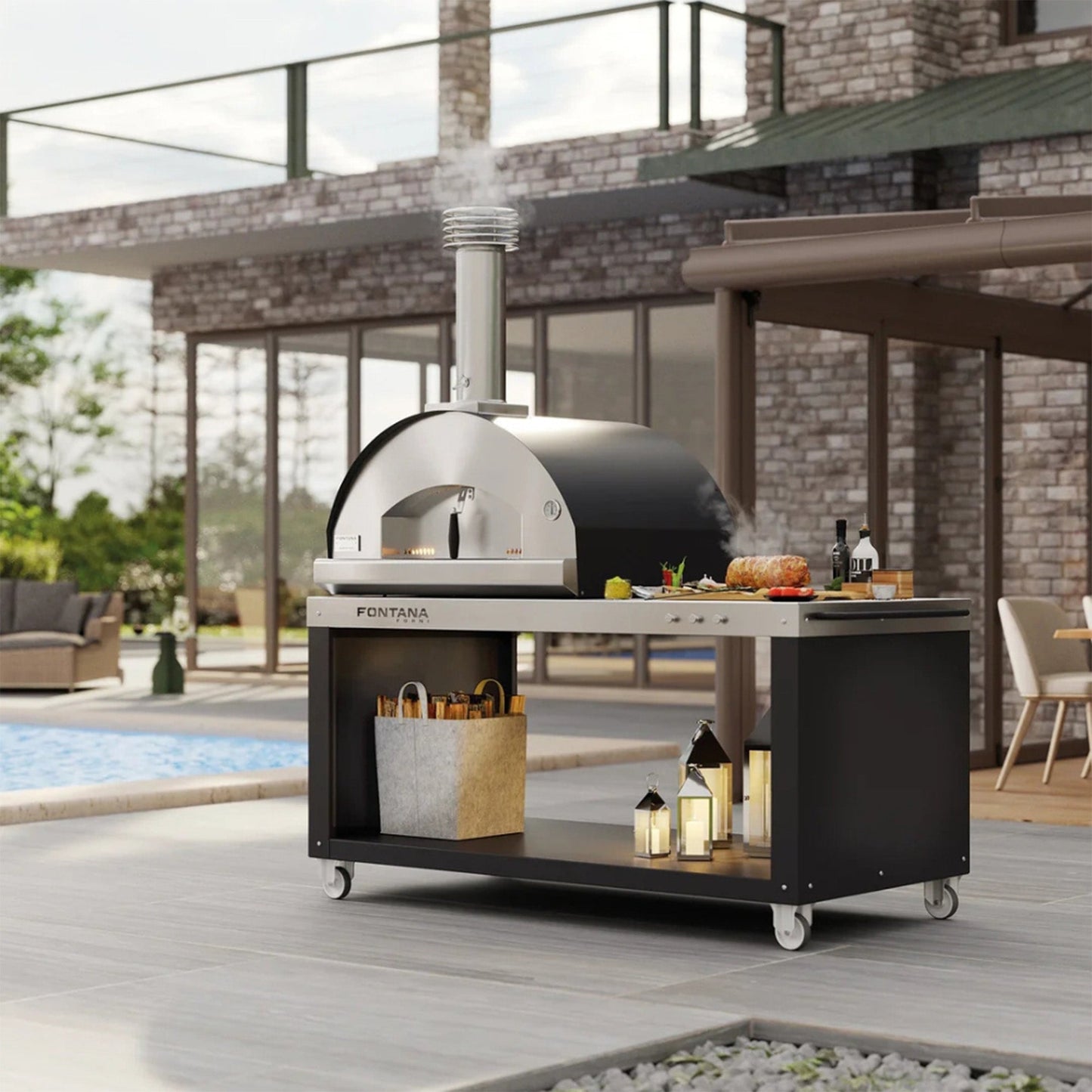 Fontana Margherita Wood Fired Pizza Oven