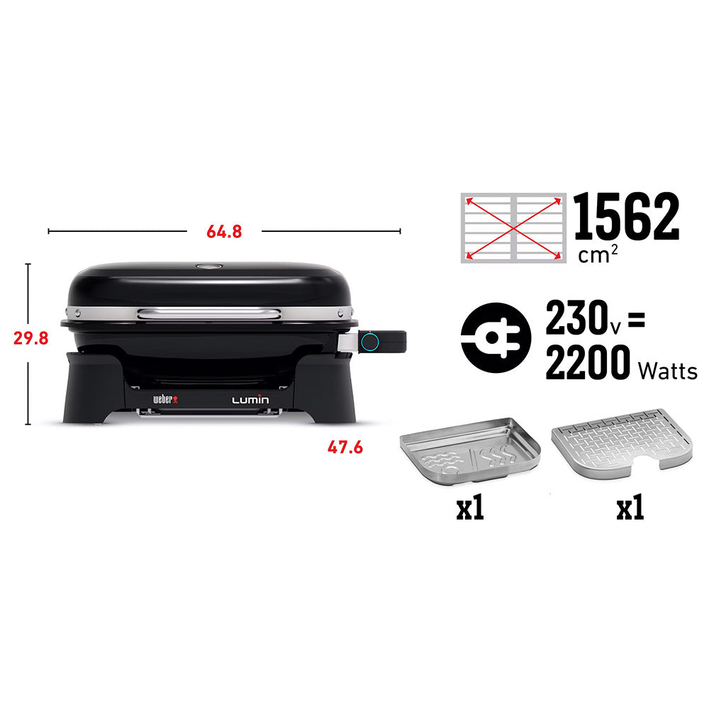 Weber Lumin Electric BBQ