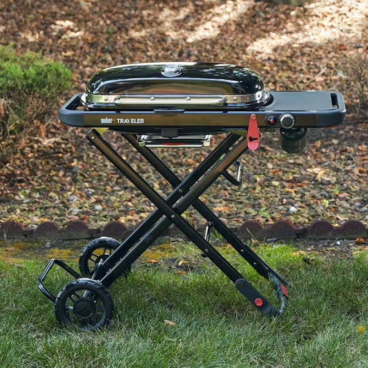 Weber Traveler Portable Gas BBQ Grill (2026 Model)