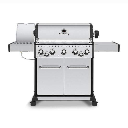 Broil King Baron S590 IR Gas BBQ - Free Cover Included
