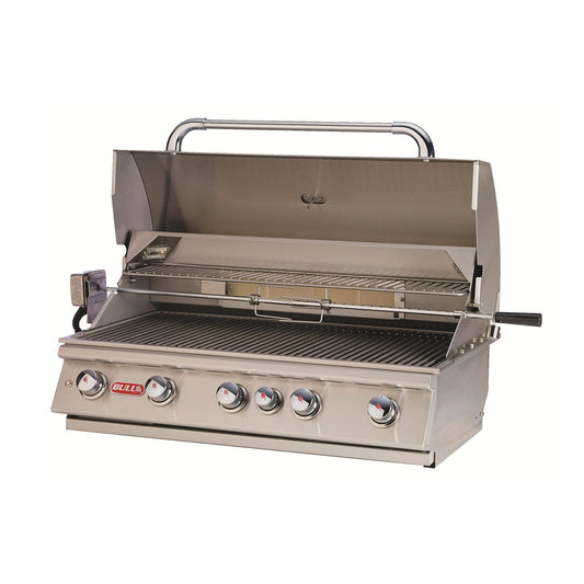 Bull BBQ Component Brahma Built-in 6 Burner Gas BBQ Grill - Stainless Steel