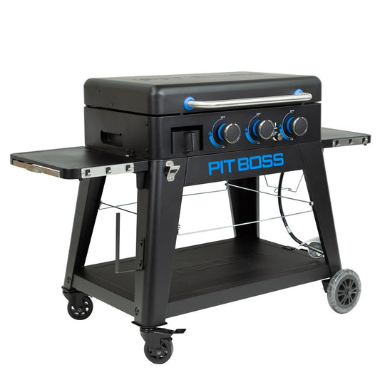 Pit Boss Ultimate Griddle 3 Burner Gas BBQ - Free Cover Included