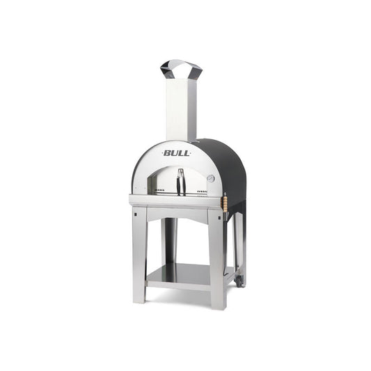 Bull BBQ Large Pizza Oven & Cart - Wood Fired