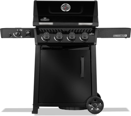 Napoleon Freestyle 425 and Infrared Side Burner with Cart