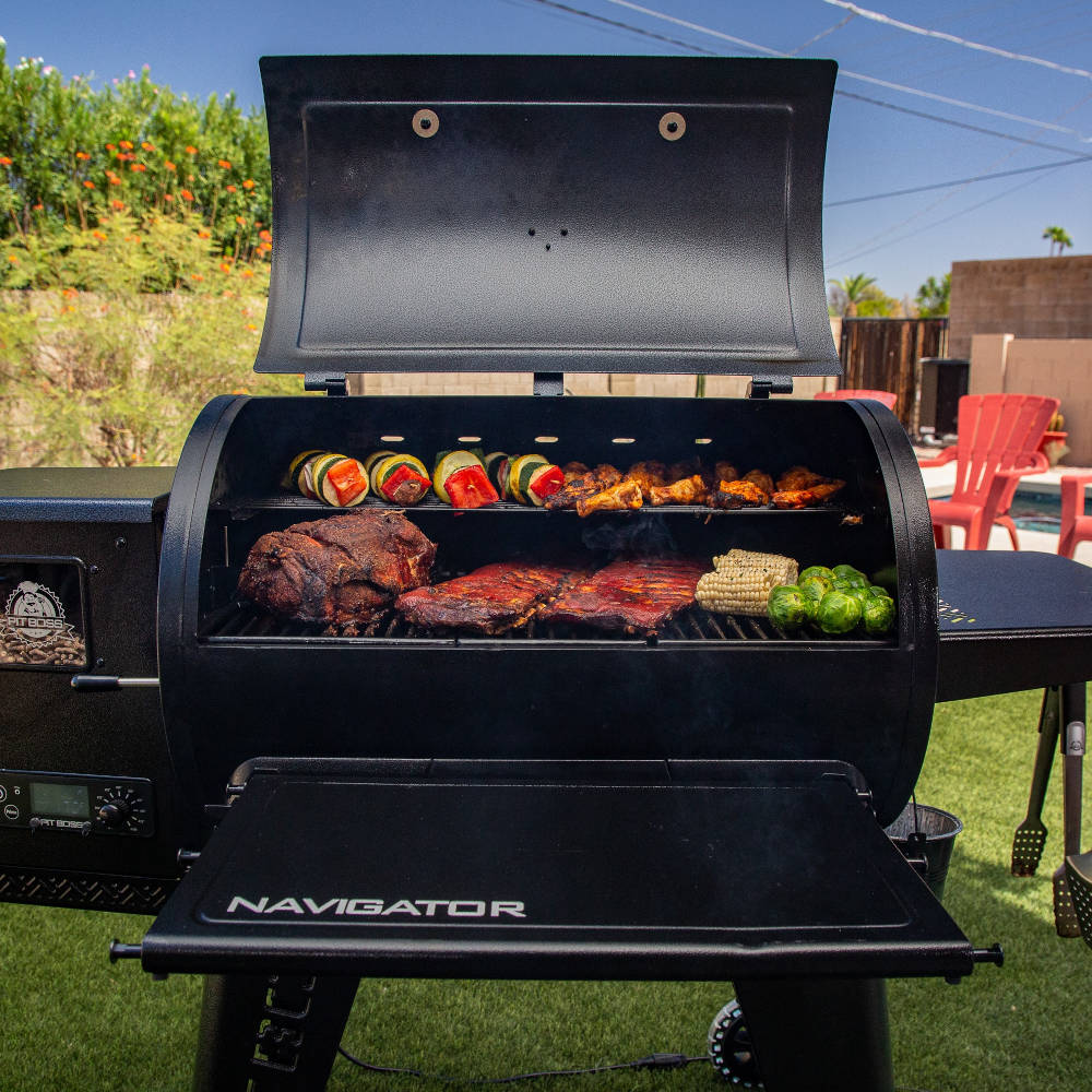 Pit Boss Navigator 850 Wood Pellet Smoker